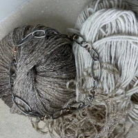 Anteo Girocollo in oro bianco e giallo cod: 3592  (S)