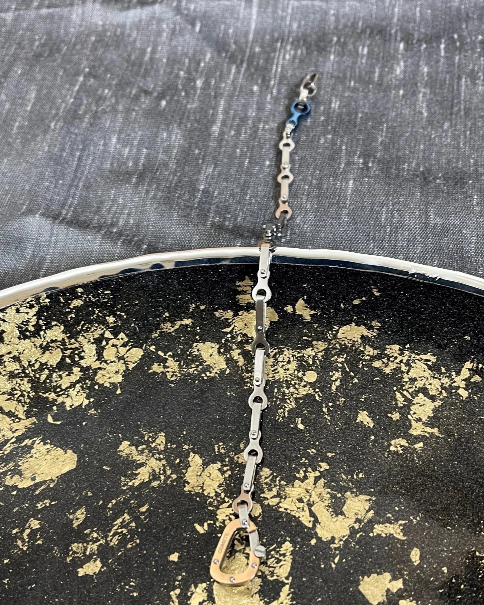 Comete_Gioielli bracciale acciaio cod:  UBR815