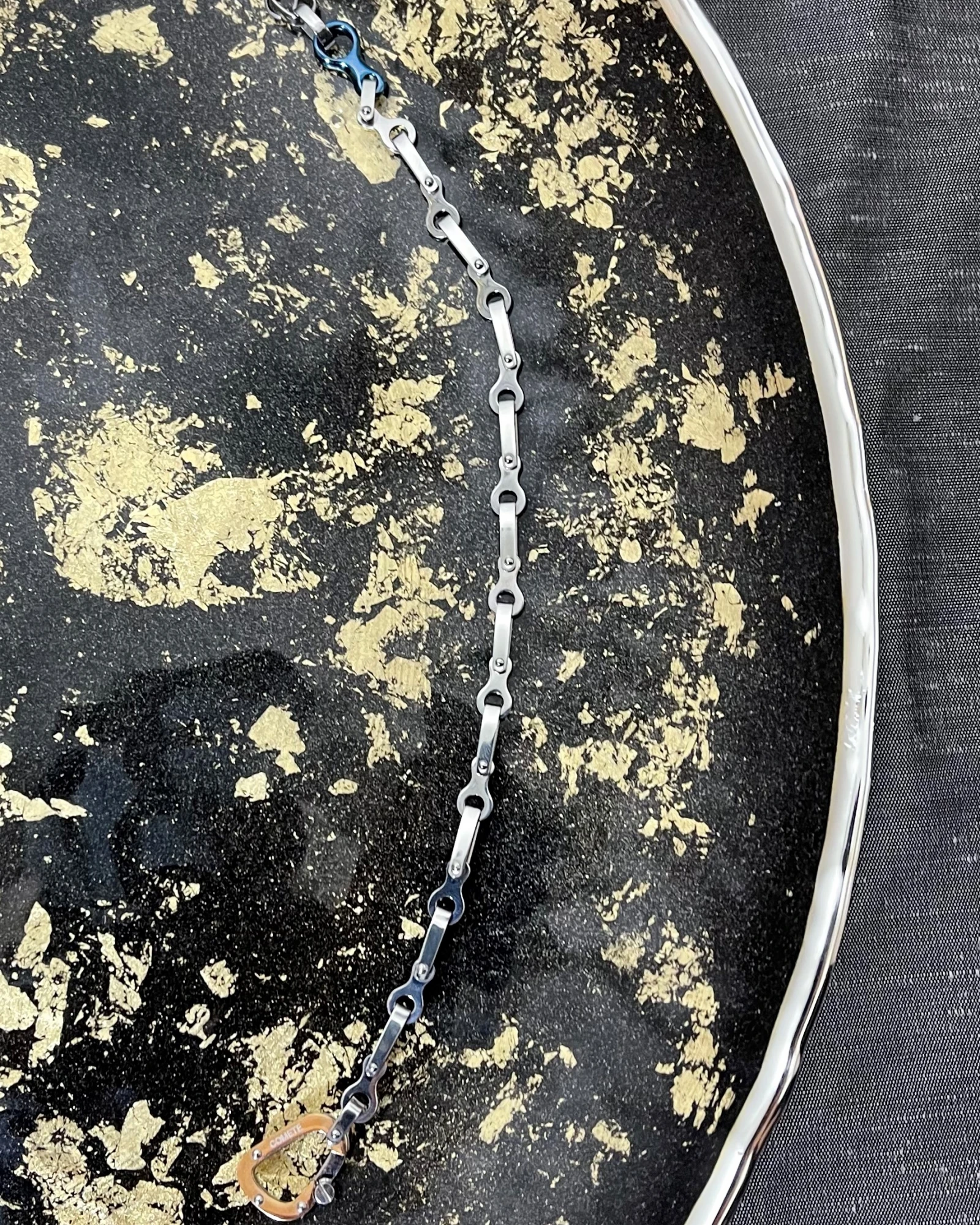 Comete_Gioielli bracciale acciaio cod:  UBR815