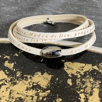 Sector bracciale in pelle e acciaio cod:  SADO11