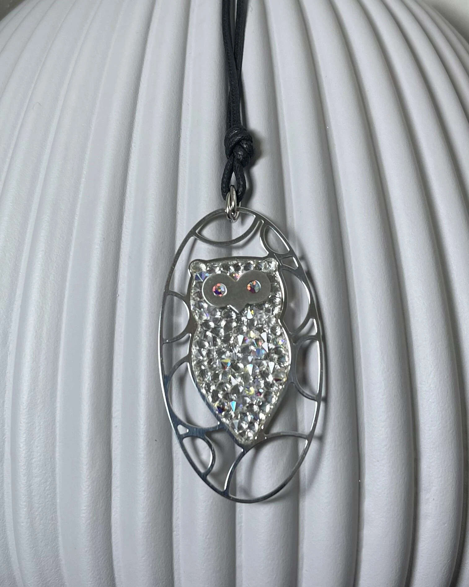 Pendente argento con cristalli cod: GFA302B