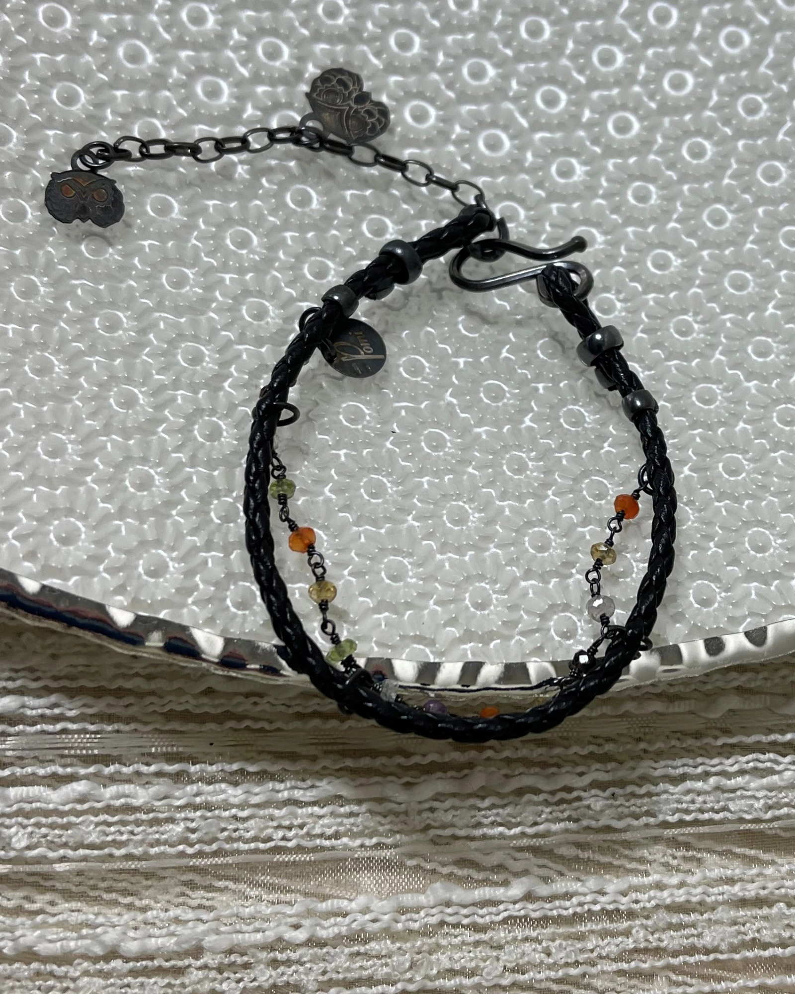 Bracciale spago con perline cod: NCO50