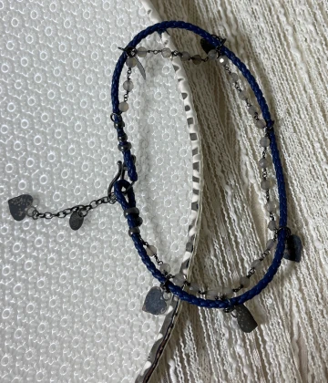 Bracciale spago con perline cod: NCO49