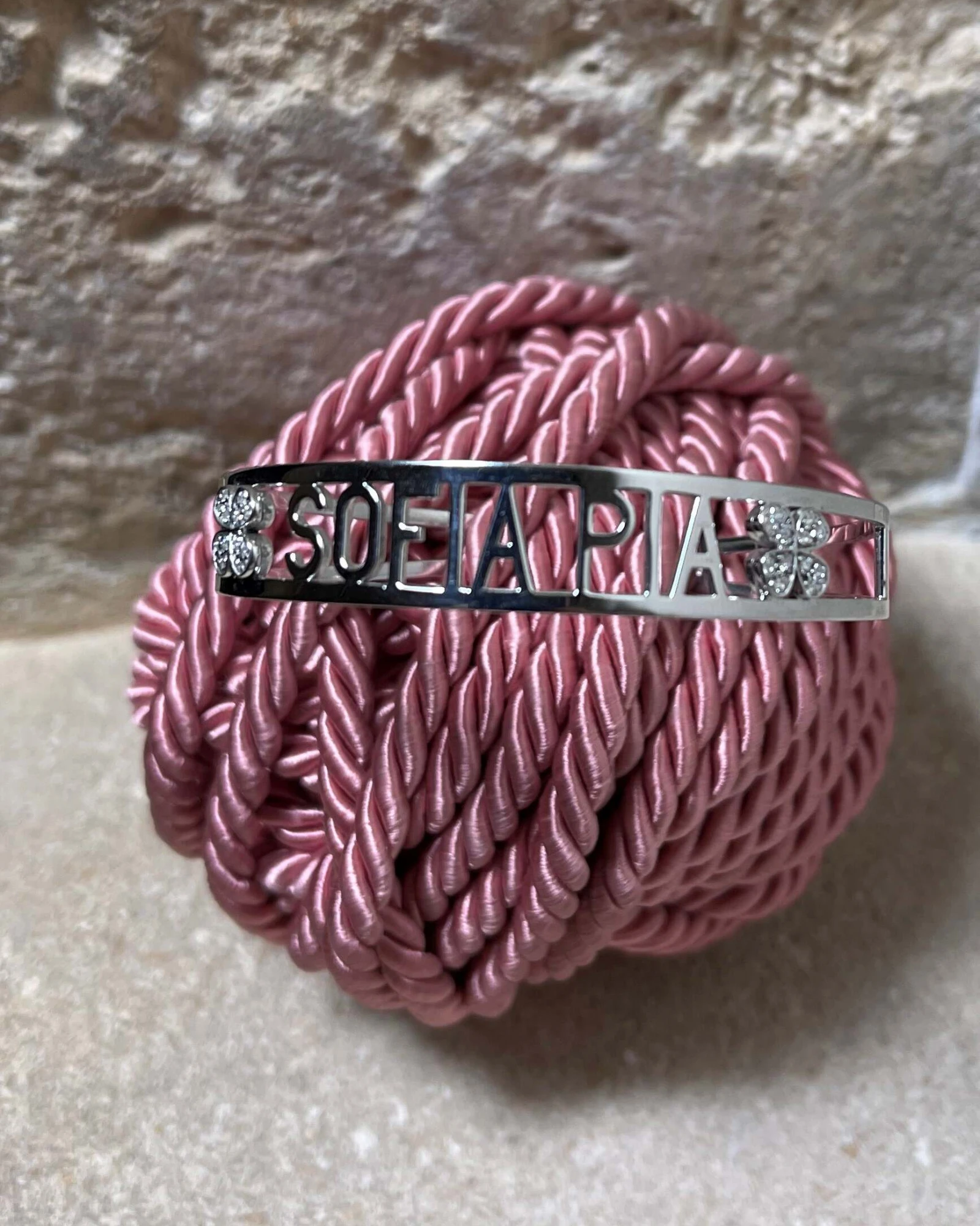 Bracciale in argento con zirconi cod: DPA9