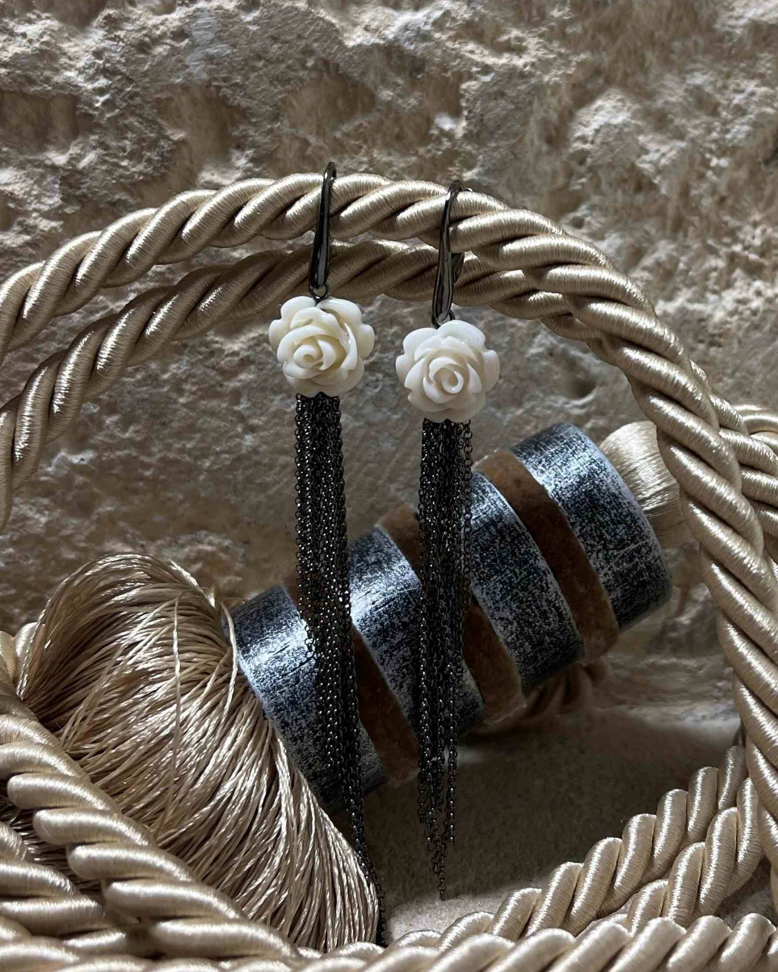 Orecchini in argento  cod: NCA77