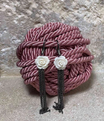 Orecchini in argento  cod: NCA77