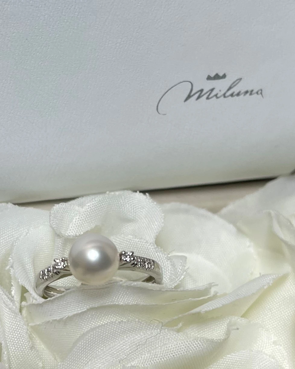 Miluna Anello oro con brillanti cod: PLI1633