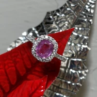 Miluna Anello oro con Zaffiro e brillanti cod: LID3495