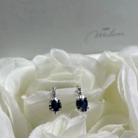 Miluna Orecchini in oro con Zaffiri e brillanti cod: ERD2471