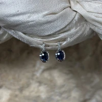 Miluna Orecchini in oro con Zaffiri e brillanti cod: ERD2471