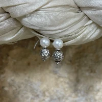 Miluna Orecchini  in oro con Perle cod: PER2138