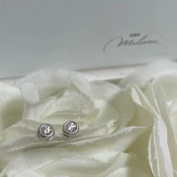 Miluna Orecchini in oro con Brillanti cod: ERD275