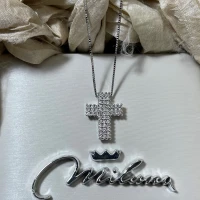 Miluna Collana oro bianco con brillanti cod: CLD3972