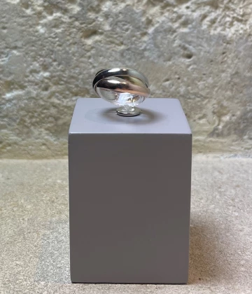 Anello argento rosa e bianco Cod. NCA22