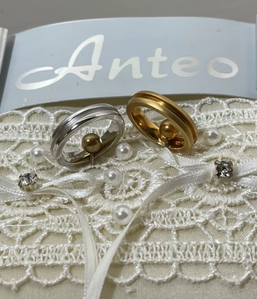 Anteo fede in oro bianco  cod: 9908_1 (S)
