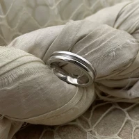 Anteo fede in oro bianco  cod: 9908_1 (S)