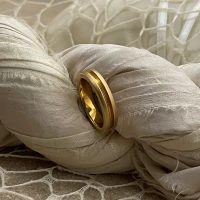 Anteo fede in oro giallo cod: 9908_2  (S)