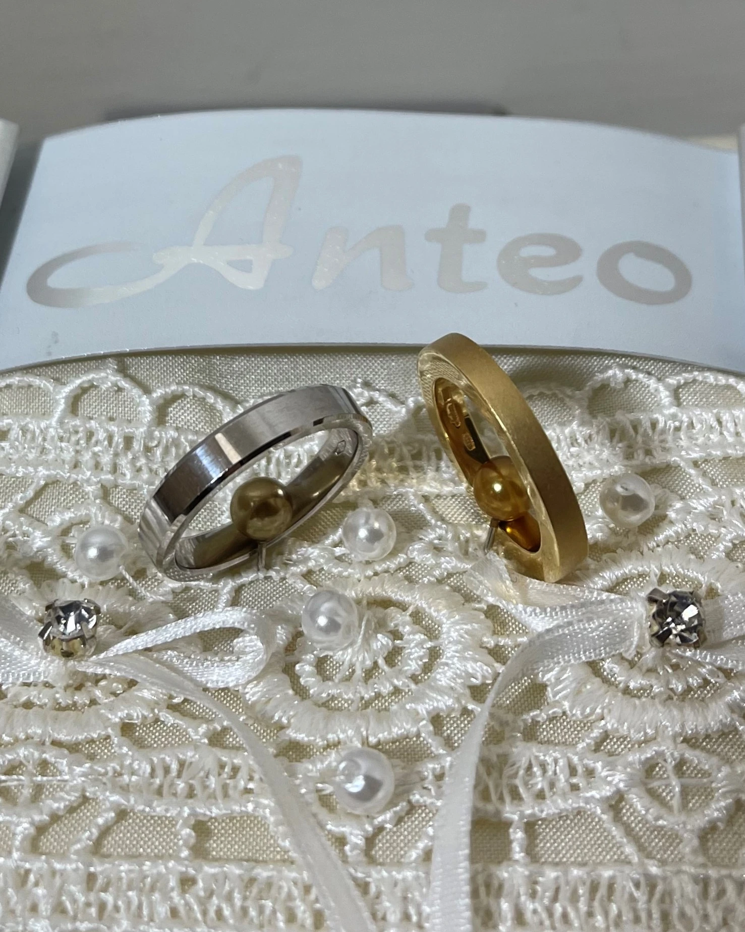 Anteo fede in oro bianco cod: T127 (S)