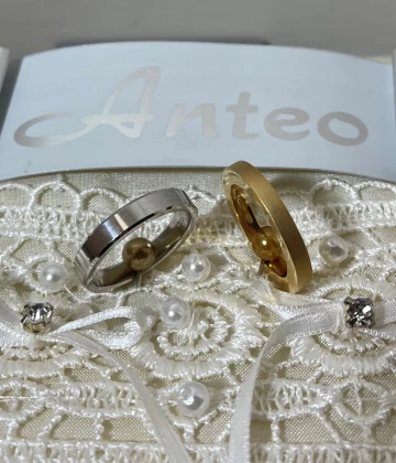 Anteo fede in oro bianco cod: T127 (S)
