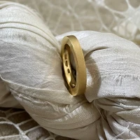 Anteo fede in oro giallo cod: 0008  (S)