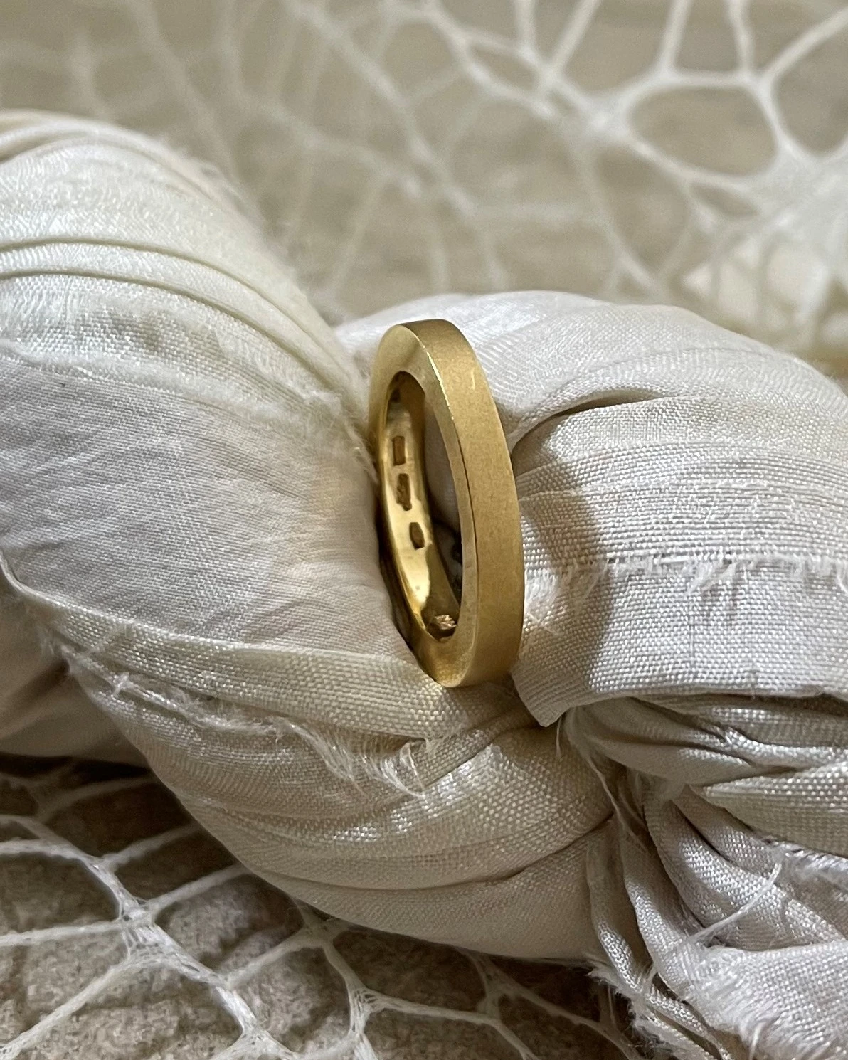 Anteo fede in oro giallo cod: 0008  (S)