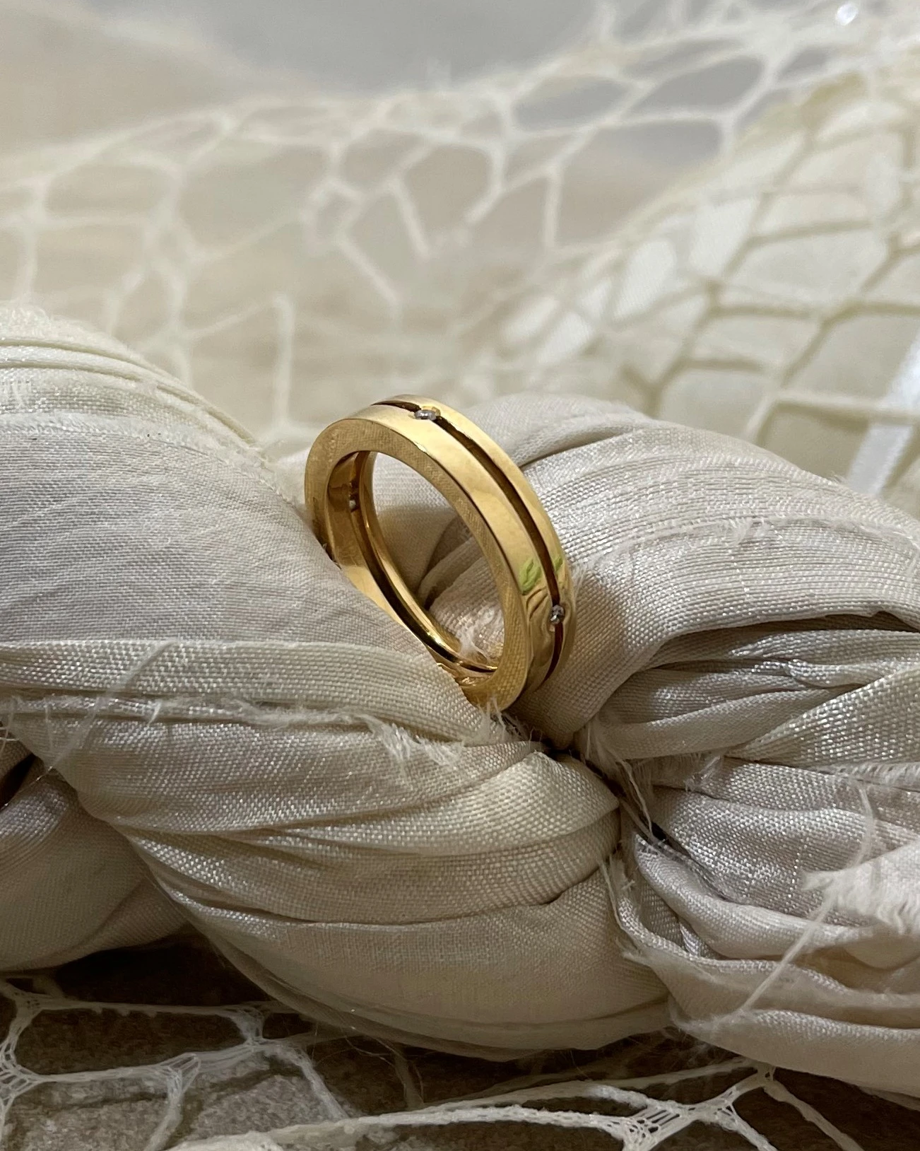 Anteo fede in oro giallo con brillanti  cod: 0553_2  (S)