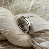 Anteo fede in oro bianco con brillanti  cod: 0553_1  (S)