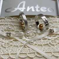 Anteo fede in oro bianco cod: 0008_1 (S)