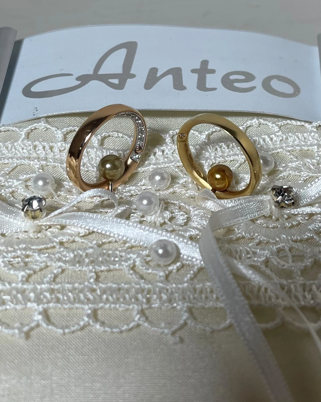 Anteo fede in oro giallo con brillante  cod: 0901  (S)