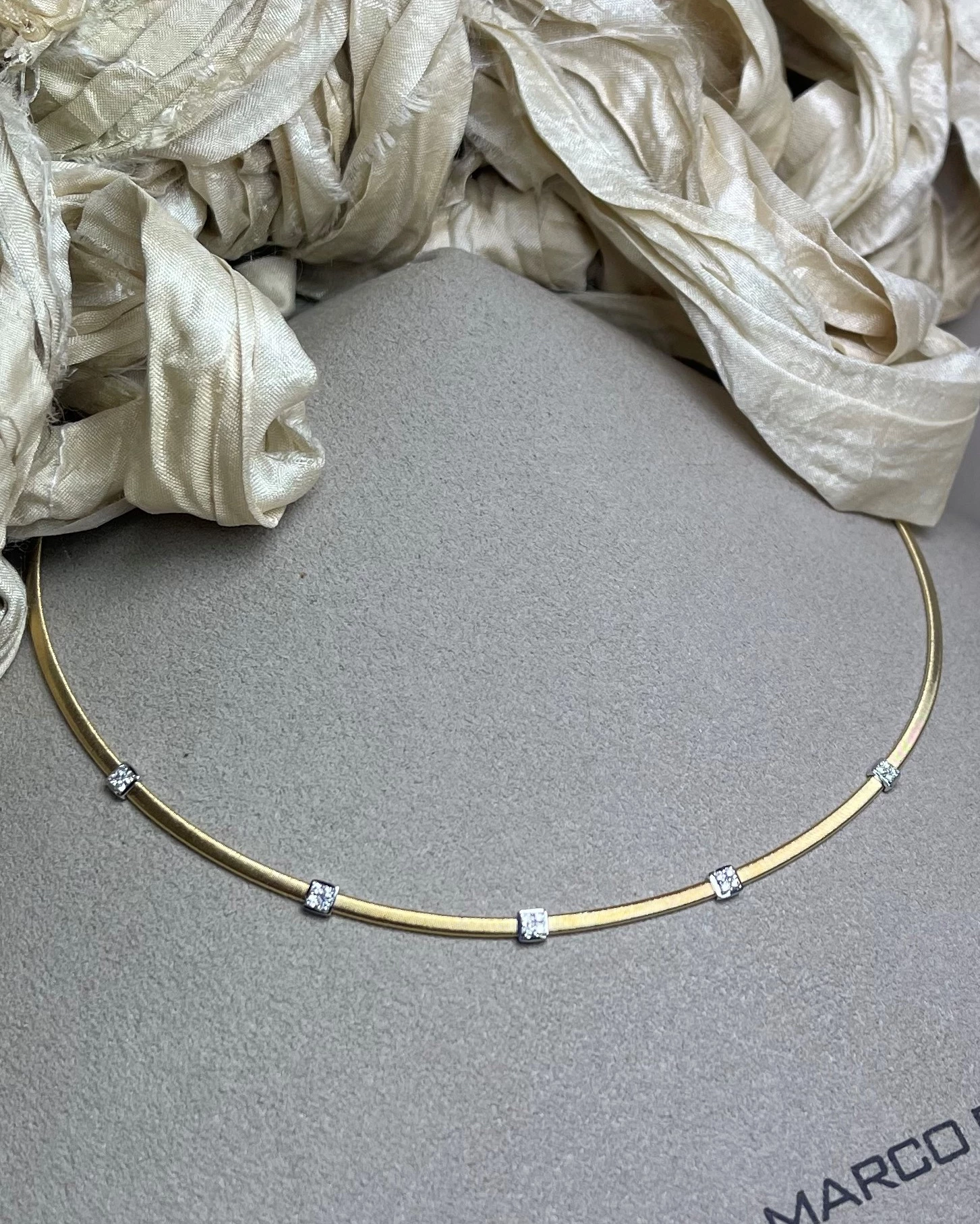 Marco Bicego Collana oro e brillanti cod: CG730-B (YW-M5-42,0)