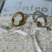 Anteo fede in oro bianco cod: 0902_2 (S)