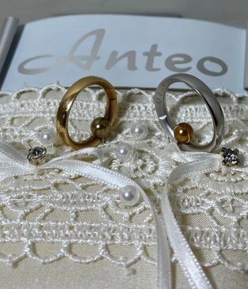 Anteo fede in oro bianco cod: 0902_2 (S)