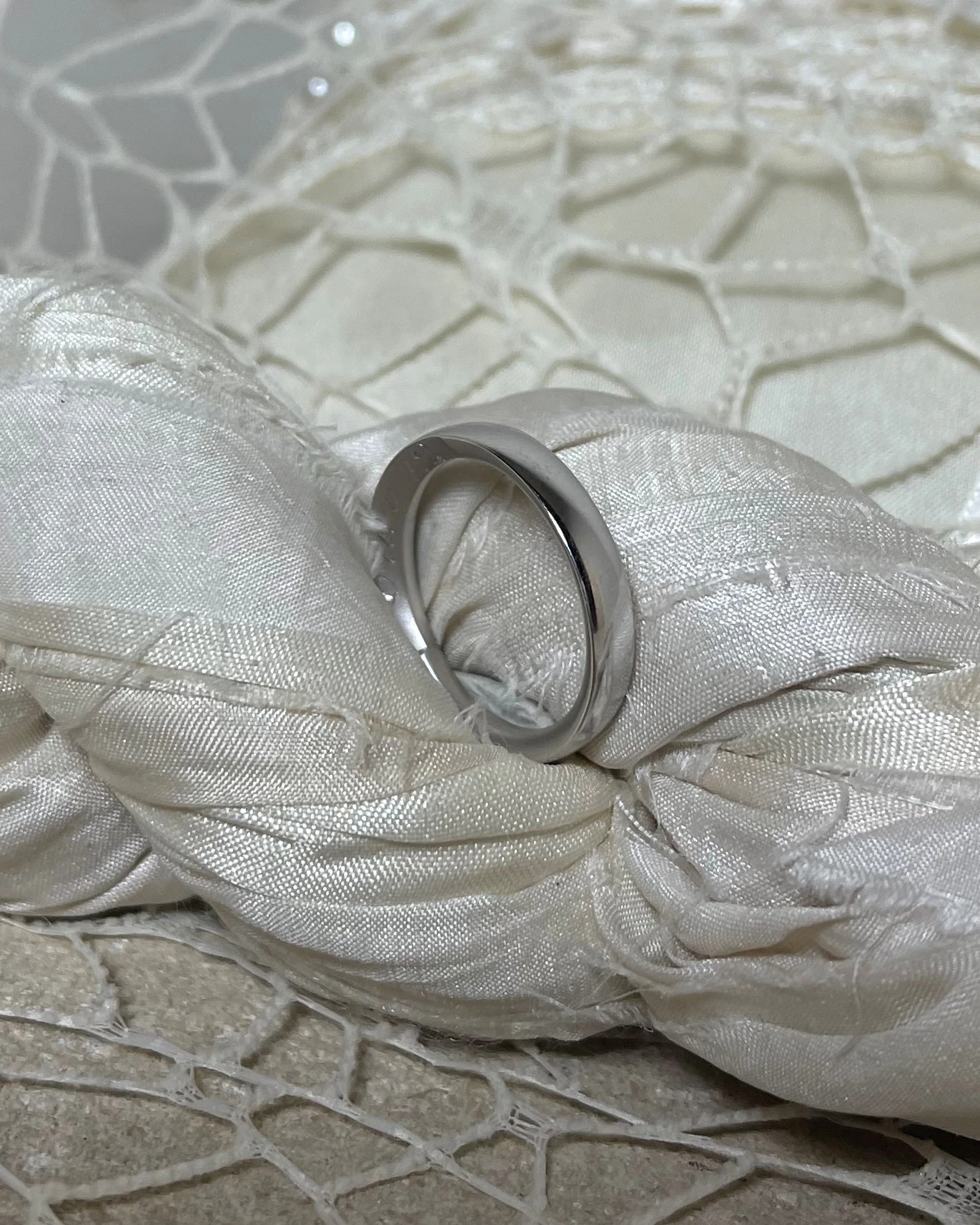 Anteo fede in oro bianco cod: 0902_2 (S)