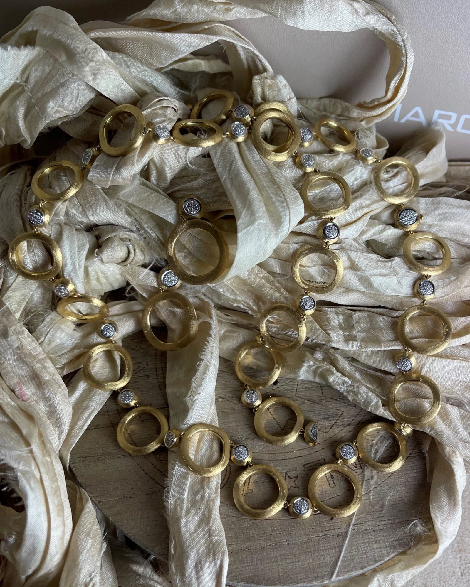 Marco Bicego Bracciale oro e brillanti cod: BB1273-B (YW-Q6-190)  (S)