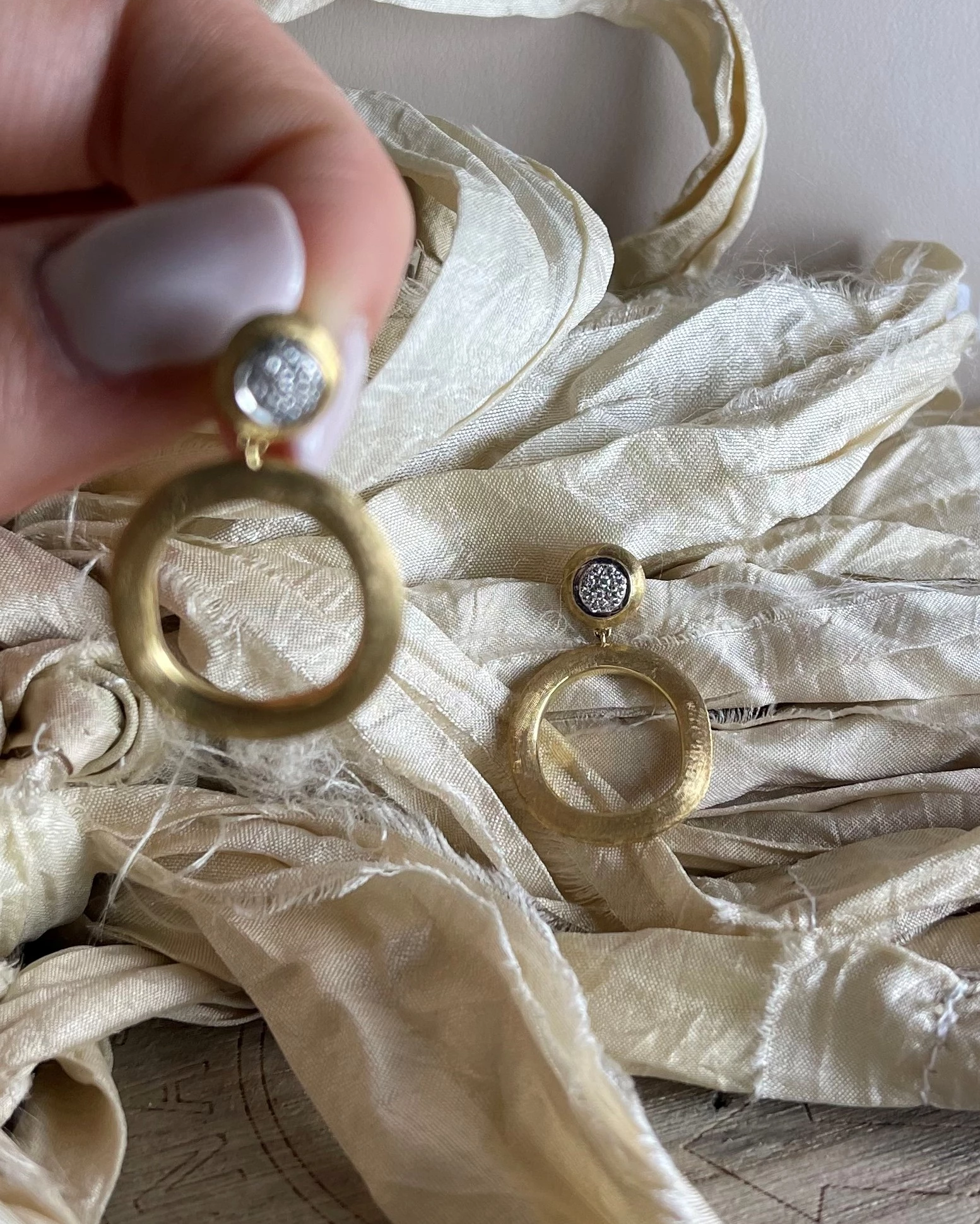 Marco Bicego Orecchini oro e brillanti OB872-B