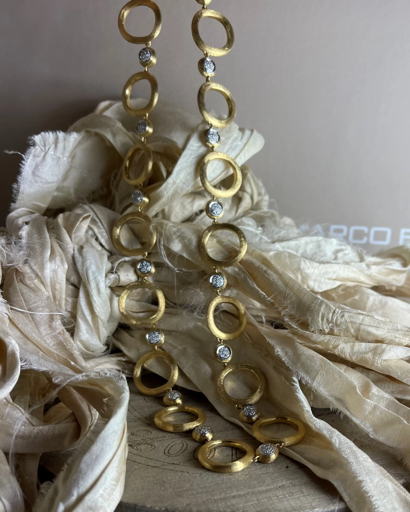 Marco Bicego collana oro e brillanti cod: CB1273-B (YW-Q6-44.0)