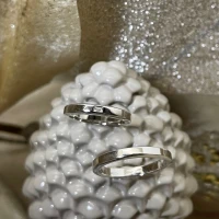 Polello fede in oro bianco  cod: G1913UB