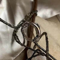 Polello fede in oro bianco e rosa cod: G2188UBR