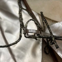 Polello fede in oro bianco con brillanti  cod: G2134DB