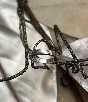 Polello fede in oro bianco  cod: G2134UB