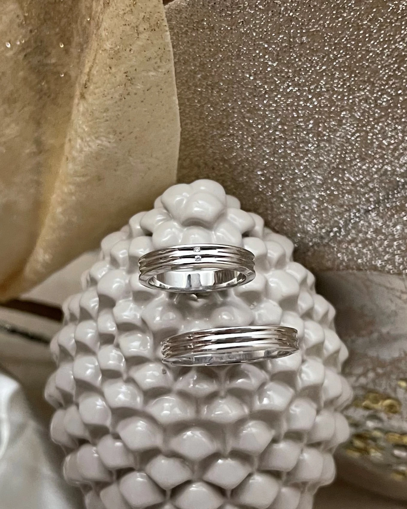 Polello fede in oro bianco  cod: G2134UB