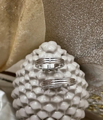 Polello fede in oro bianco  cod: G2134UB