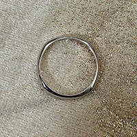 Polello fede in oro bianco e rosa cod: E2607UBR