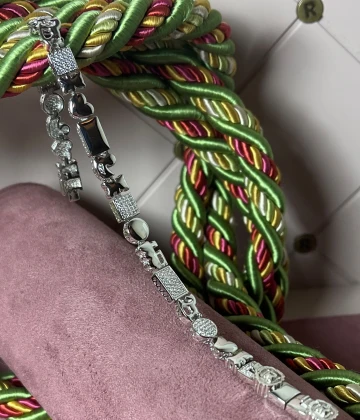 Rosato Bracciale argento con zirconi cod: RSO19