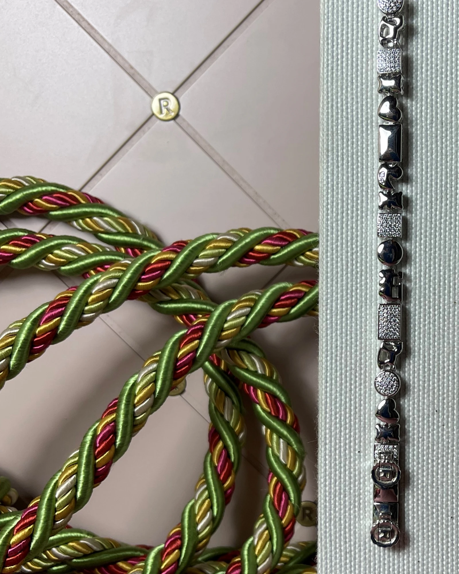 Rosato Bracciale argento con zirconi cod: RSO19