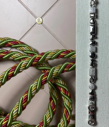 Rosato Bracciale argento con zirconi cod: RSO19