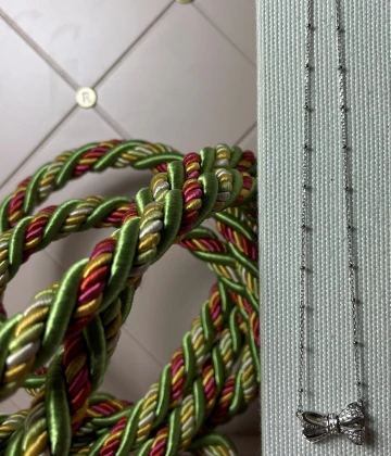 Rosato Collana argento con zirconi cod: RSOB02