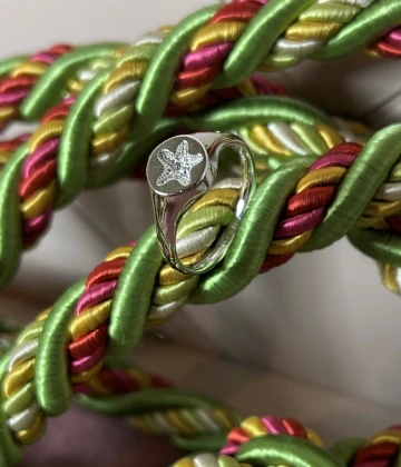 Rosato Anello argento cod: RZA005B