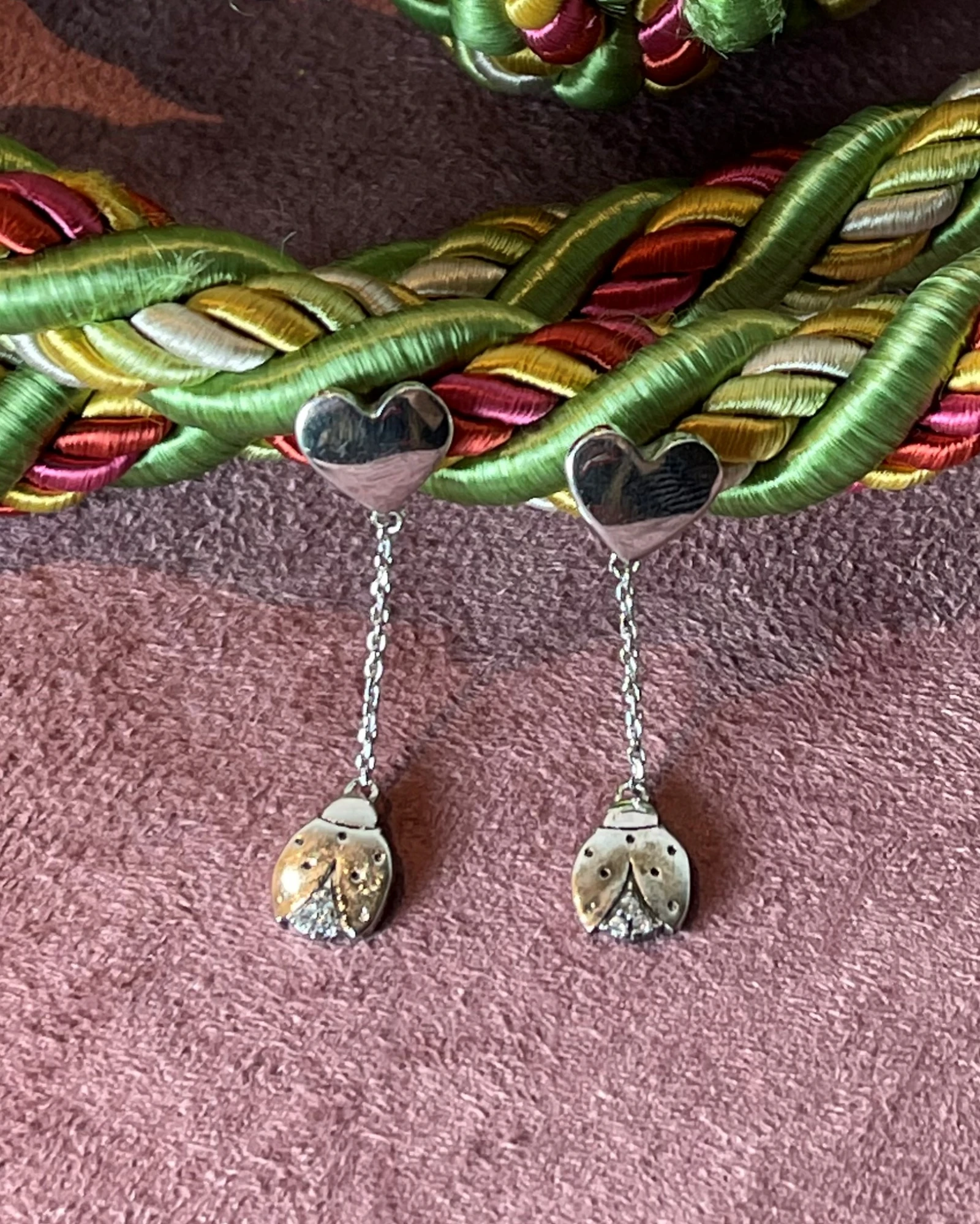 Rosato Orecchini argento con zirconi cod: REA02