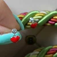 Rosato Orecchini argento con zirconi cod: RZ0014